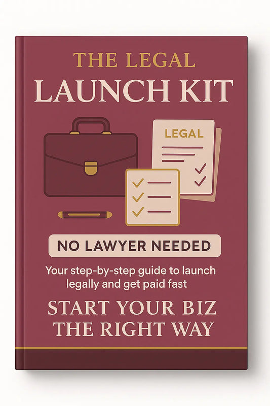 The Legal Launch Kit: Start Your Biz the Right Way